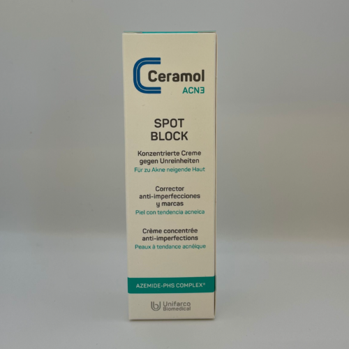 Konzentrierte Creme gegen Unreinheiten